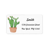 Label retouradres tekens (Voorkant)