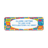 Label Retouradres van BrightStor (Voorkant)