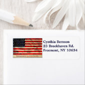 Label retouradres VS-vlag (Insitu)