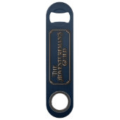 LABEL Roestvrijstalen flesopening Speed Flessenopener (Voorkant)