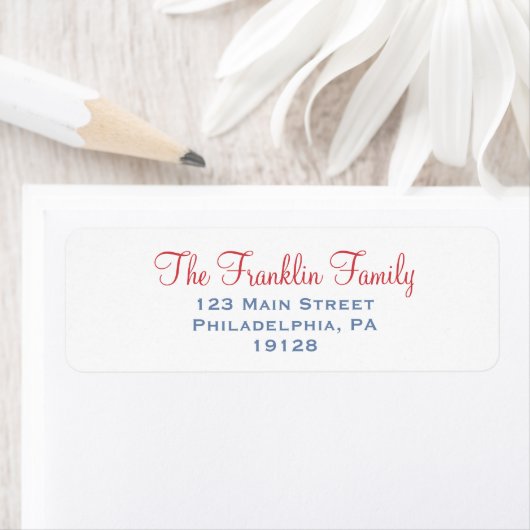 Label Rood- en blauw retouradres (Insitu)