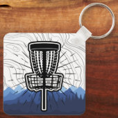 Label schijf Golf Bag Sleutelhanger (Achterkant)