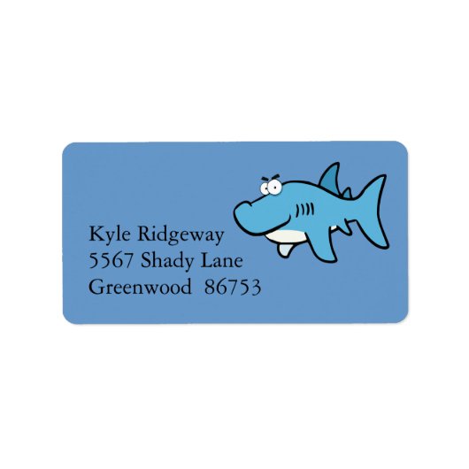 Label Shark Address (Voorkant)