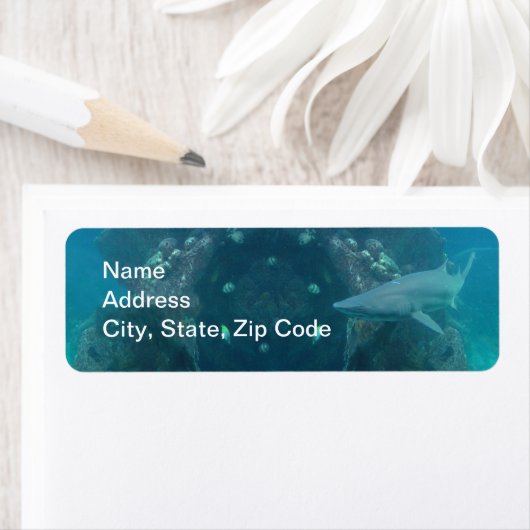 Label Shark Return-adres (Insitu)