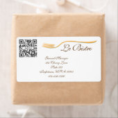 Label Sjabloon Fijn dineren Frans (Insitu)