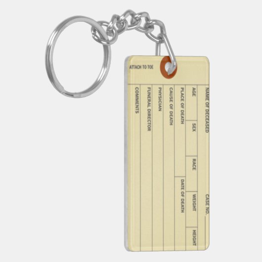 Label Sleutelhanger (Voorkant Links)