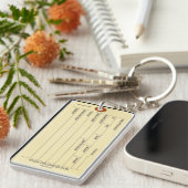 Label Sleutelhanger (Voorkant Rechts)