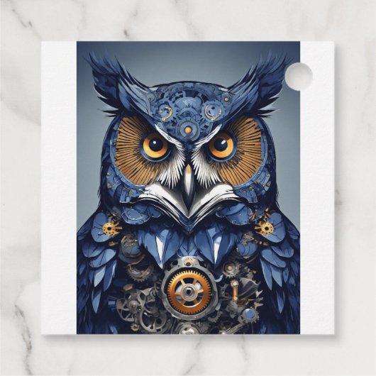 Label: "Sneeuw veel plezier" Bedankjes Labels (Achterkant)