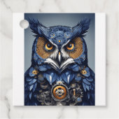 Label: "Sneeuw veel plezier" Bedankjes Labels (Voorkant)