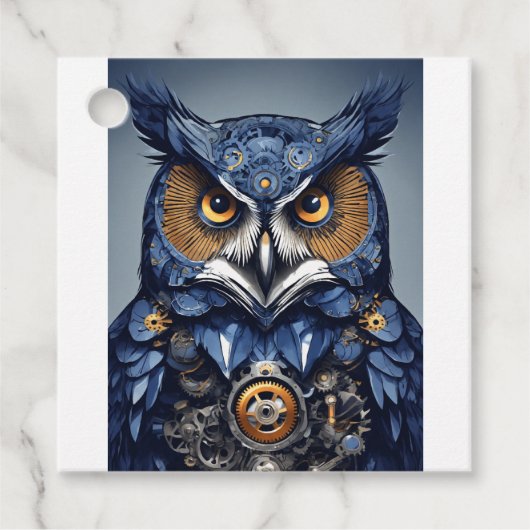 Label: "Sneeuw veel plezier" Bedankjes Labels (Voorkant)