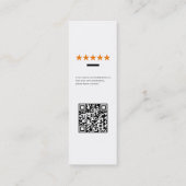 Label sociaal mediaproduct/prijs/verkooppromotieka (Achterkant)