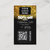 Label sociale mediaprijs/verkooppromotiekaart (Voorkant)