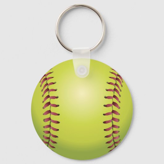 Label Softball-Sleutelhanger-ID JOUW NAAM en numme Sleutelhanger (Achterkant)