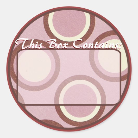 Label Sticker (Voorkant)