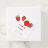 Label Strawberry Product String (In situ)