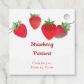 Label Strawberry Product String (Achterkant)