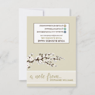 LABEL Stylist Cherry Blossom Notecards (parels)