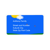 Label Sunny Day (Voorkant)