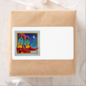 LABEL - Sunrise Cowboy Boots (Insitu)