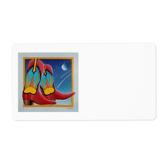 LABEL - Sunrise Cowboy Boots (Voorkant)