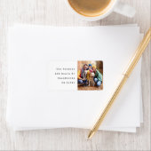 Label Teruggaveadres familiefoto (Insitu)