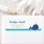 Label terugzendadres walvis (Insitu)