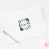 Label Tropische deodorant (Envelop)
