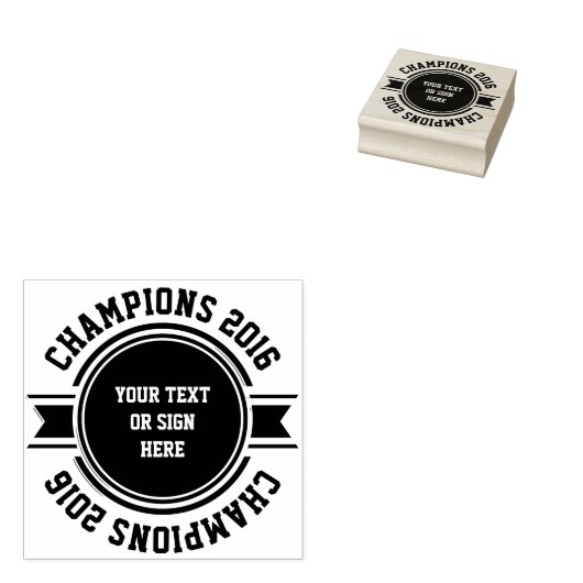 label + uw gekromde en vaste tekst of teken rubberstempel (Gestempeld)