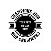 label + uw gekromde en vaste tekst of teken rubberstempel (Afrduk)