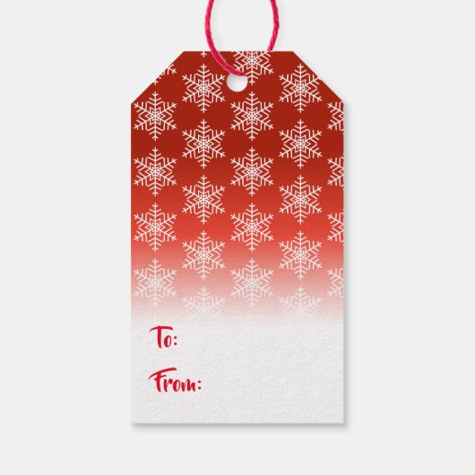 Label van Bulldog Gift Cadeaulabel (Achterkant)