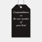 Label van Cigar Cigar Cigar Cigar Cigar Cadeaulabel (Achterkant)