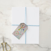 Label van Cruiser Bike Gift Cadeaulabel (Met Touw)
