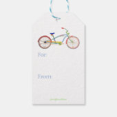 Label van Cruiser Bike Gift Cadeaulabel (Achterkant)