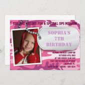 Label van de Dog van het Leger - Aansporing van de Kaart (Voorkant / Achterkant)