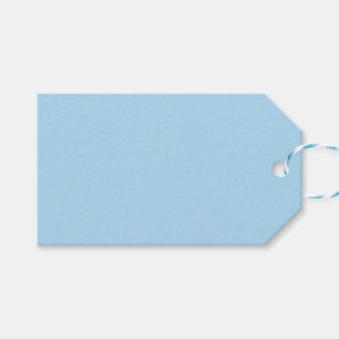 Label van de Gift van de pastelkleur het Blauwe Cadeaulabel
