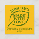 Label van de Natuur - GEMAAKT MET LIEFDE - BLAD 1 (Voorkant)