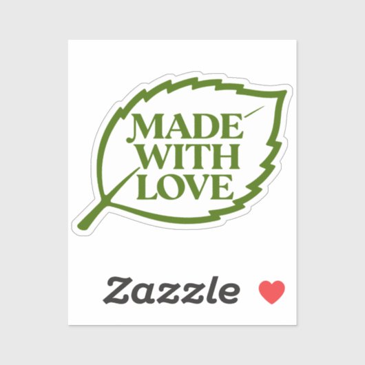 Label van de Natuur - GEMAAKT MET LIEFDE - BLAD 1 (Vel)