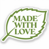 Label van de Natuur - GEMAAKT MET LIEFDE - BLAD 1 (Voorkant)