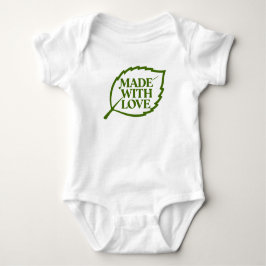 Label van de Natuur - GEMAAKT MET LIEFDE - BLAD 1 Romper