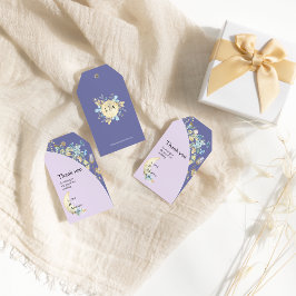 Label van de Paarse weddenschap met de duivel Cadeaulabel