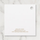 Label van de prijs van door de schildpad geïnspire (Achterkant)