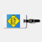 label van de veefokker bagagelabel (Voorkant horizontaal)