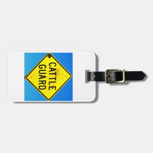 label van de veefokker bagagelabel (Voorkant horizontaal)