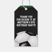 Label van de Voetbal van de Voetbal van de Voetbal Cadeaulabel (Voorkant)