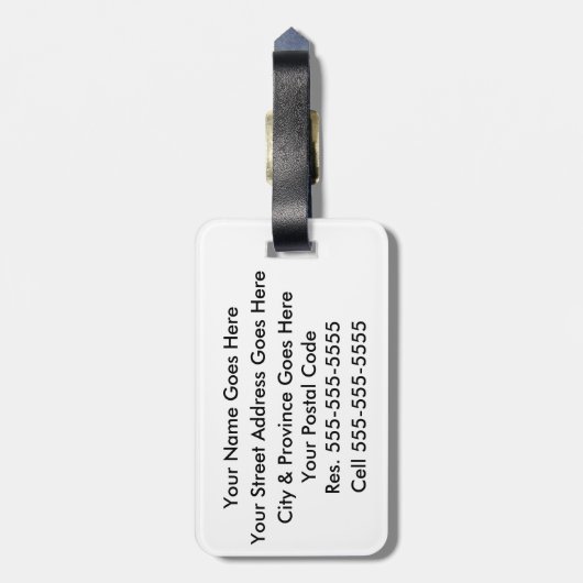 Label van de Vuurwerker van de vrijwilliger (voeg  Bagagelabel (Achterkant verticaal)