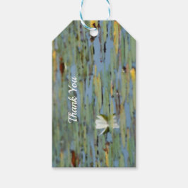 Label van de Waterverf van de waterlievelmeer Cadeaulabel