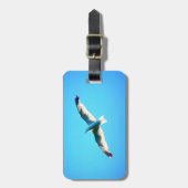 label van de zeemeeuw bagagelabel (Voorkant verticaal)