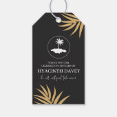 Label van Jamaica's verjaardagsgeschenk Cadeaulabel (Voorkant)