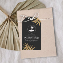 Label van Jamaica's verjaardagsgeschenk