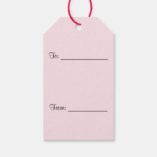 Label van liefdescadeauhart cadeaulabel (Achterkant)